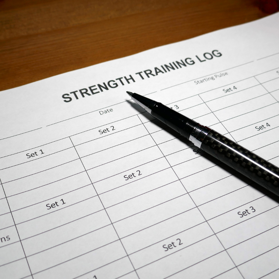 What to track in a training log